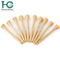 Best selling simple style short size Natural bamboo golf tees